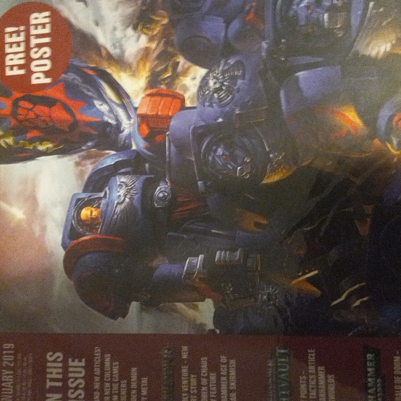 Jan 2019 White Dwarf with free poster - Picture 3 of 5